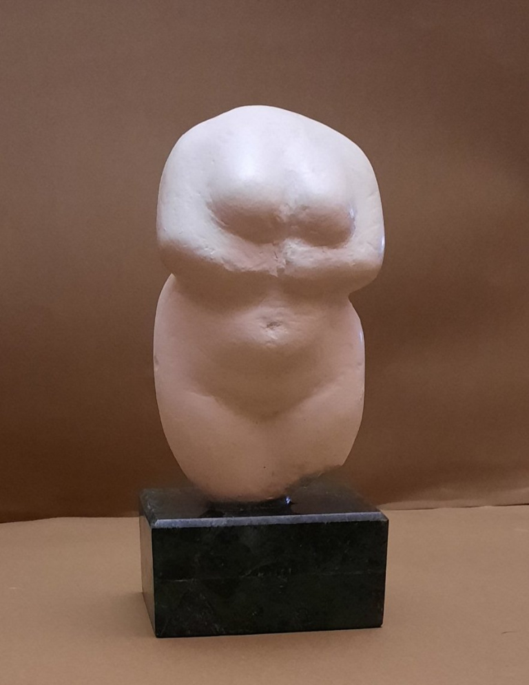Woman Figurine, 22x12x5, casted marble