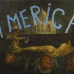 AMERICA. 1990. Oil on canvas. 200X300