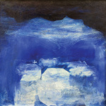 Landscape, 1990, oil on canvas, 60×60