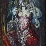Woman. Oil on canvas. 1970