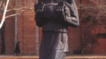 Niko Pirosmani. Bronze, 1974. Tbilisi