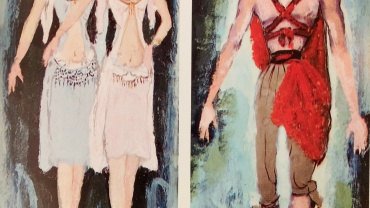 Costume designs for the films Tsiskara. 1955 Gouache on paper. 18/42