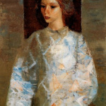 Anka Nizharadze Portrait, Artist's Daughter