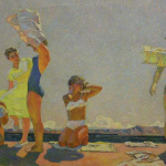 Youth. 1957. Oil on canvas. 140X270