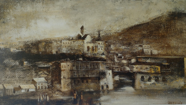 Tbilisi. Oil on cavas.