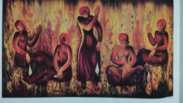 ალვანელი კოლმეურნე ქალები, 1975