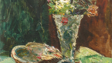Flowers and Shells. 1954. Oil on Canvas. 46/40