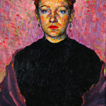 Actress N. Plotnikova. 1959. Oil on canvas. 70x50