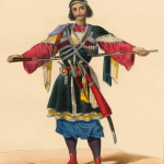 Imeretian Count. colour lithograph