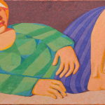 Untitled. 2017-19. Oil on canvas. 60 x 100 cm