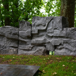 "Gurian Riders" Village Chibati, Guria (Basalt stone, 2025);