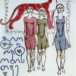 აფიშა კინოფილმისთვის „გიორგობისთვე“ (1966).